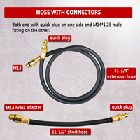 Nouveau testeur de fuite de cylindre détecteur de fuite de Compression TU-21 Double jauge moteur à essence détection de fuite outil de Test de Compression