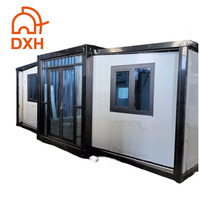 Casa Contenedor Expandible de Doble Ala, Directo de Fábrica, Impermeable, Prefabricada, para Uso como Dormitorio para Personal en Sitios Turísticos