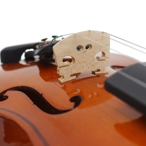 <span class=keywords><strong>Violino</strong></span> 1/2 in Legno d'Acero <span class=keywords><strong>per</strong></span> <span class=keywords><strong>Principianti</strong></span>, Colore Naturale Chiaro, Strumento Acustico - Product Image 3