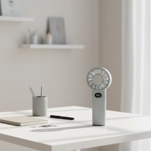 Nuevo <span class=keywords><strong>Ventilador</strong></span> Portátil Recargable USB de 3000 mAh 2026, Compresa Fría, Enfriamiento Instantáneo, Mini Ventiladores, Aire Acondicionado Portátil, KC PSE - Product Image 1