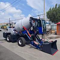 Camion malaxeur à béton autochargeant, mini malaxeur à béton autochargeant