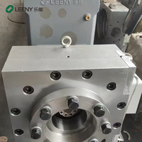 LEENY LN500 Granulateur rotatif à double échangeur de filtre pour film LDPE et granulés HDPE, sans filtre à mailles métalliques, 800-1200 kg/h, 230-280 mm