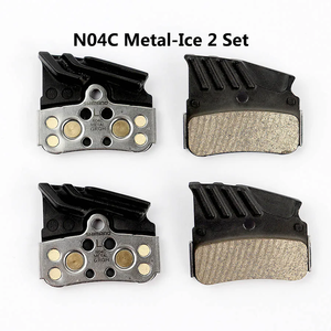 Pastillas de Freno de Disco <span class=keywords><strong>Shimano</strong></span> <span class=keywords><strong>DEORE</strong></span> XTR de 4 Pistones, Resina Ice N04C, Tecnología Metal Ice, para Frenos M9120 M7120 M8120 - Product Image 5