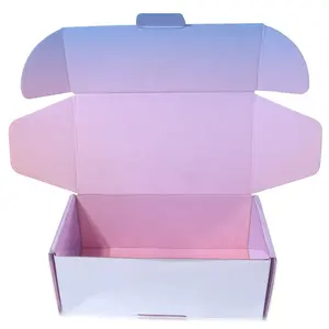 wholesale Foldable Custom Packaging mailer corrugated Box for Hairdressing