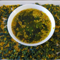 Teh Oolong Osmanthus Gunung Tinggi Campuran Alami Osmanthus Sehat Guihua Oolong Teh Daun Lepas