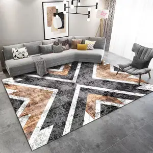 Customized Living Room Carpet Large 3 Meters Width Washable Rug Floor Area Rug