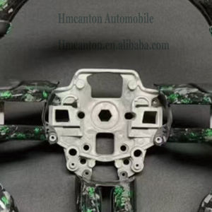 Nouveau produit phare : Volant en fibre de carbone forgée et cuir lisse pour Ford Mustang - Product Image 6