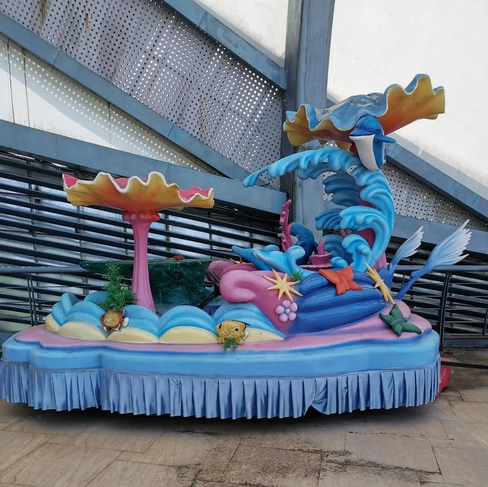 Versierd voertuig in parade Amusement castles Float Decoratie