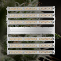 Éclairage LED commercial A3i PRO Series 1500W en aluminium pour la culture commerciale, IP66 ETL DLC, horticulture, culture de plantes