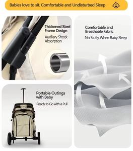 <span class=keywords><strong>Poussette</strong></span> bébé légère, facile à plier, compacte, légère, <span class=keywords><strong>poussette</strong></span> de voyage portable pour avion - Product Image 3