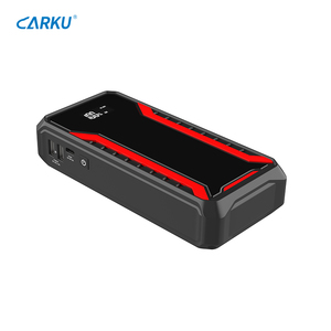เครื่องจั๊มพ์สตาร์ทรถยนต์แบบพกพา Carku 12V 12000mAh สำหรับใช้งานกลางแจ้ง พร้อมแบตเตอรี่สำรองและไฟฉายในตัว - Product Image 4