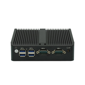 Công nghiệp Mini PC N100 2 Ethernet Mini PC Win10/11 không quạt NUC máy tính DDR4 Bộ nhớ chúng tôi cắm Din Rail NUC Mini PC N100 - Product Image 1