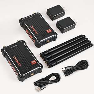 เครื่องส่งและรับสัญญาณวิดีโอไร้สาย 4K 150M/490FT HD MI ใช้สำหรับกล้อง แล็ปท็อป โปรเจคเตอร์ ที่บ้าน สำนักงาน โบสถ์ ถ่ายทอดสด - Product Image 6