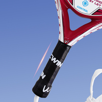 Raket Padel Desain Baru yang Dapat Dipersonalisasi dengan Logo Kustom - Permukaan Karbon 3K 12K 18K untuk Grosir OEM