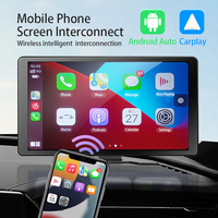 Système BSD à écran tactile 10.1 pouces 4CH AI détection active d'angle mort camion DVR système BSD prise en charge IOS Android Auto