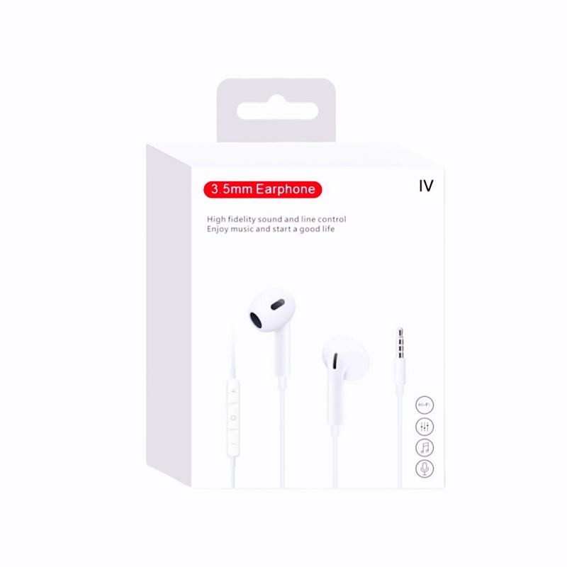 Blanc (prise 3,5 mm)