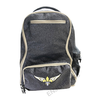 Pochette de maquillage personnalisée avec logo pailleté pour les pom-pom girls