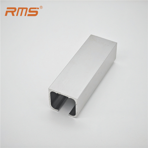 Rms nhôm cửa trượt phụ kiện có thể tháo rời Wall Mount giảm xóc hướng dẫn đường sắt treo ròng rọc theo dõi tủ quần áo phần cứng trên - Product Image 2