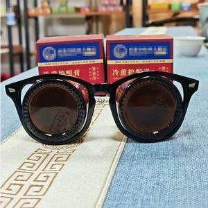 Lunettes de soleil ovales à monture intégrale anti-dérapantes unisexe avec verres PC, origine Jinhua, effet rafraîchissant pour les yeux - Product Image 4