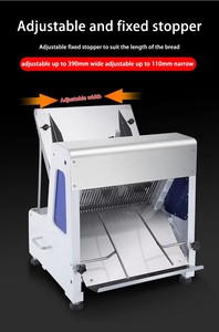 Commercial Restaurant Use Electric Bakery Bread Slicer Machine with <strong>Easy</strong> Operation for <strong>Toast</strong> <strong>and</strong> Bread Cutting - Product Image 5