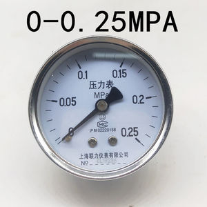 เครื่องวัดความดันตามแนวแกน Y60Z 60มม. เครื่องวัดความดันแก๊สน้ำ M14x1.5 0-1.6MPa - Product Image 3