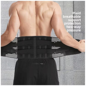 Ceinture lombaire élastique en nylon respirante et réglable pour le soutien du dos et le soulagement des douleurs dorsales – Offre Spéciale - Product Image 2
