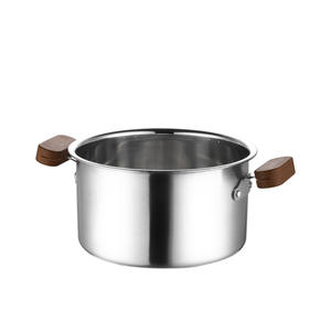 Olla freidora de acero inoxidable con cesta, tapa de <span class=keywords><strong>pequeña</strong></span> capacidad, multiusos para cocinar alitas de pollo, mariscos y verduras - Product Image 6