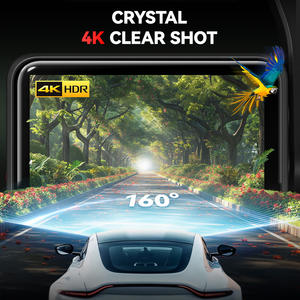 กล้องติดรถยนต์ Redtiger Dealer <span class=keywords><strong>F4</strong></span> 4K Mini Tracking System กล่องดำบันทึกภาพ 4K หน้าจอสัมผัส กล้องบันทึกภาพกลางคืน พร้อม WIFI GPS - Product Image 4