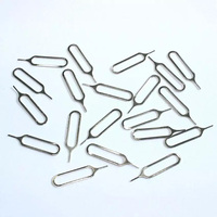 Broches d'éjection de retrait du plateau de carte Sim aiguilles d'outils de clé pour accessoires de téléphone portable
