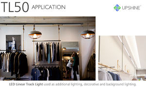 Luz lineal LED para riel, CCT intercambiable, 2835 SMD, alta eficiencia lumínica, 105lm/w - Product Image 4