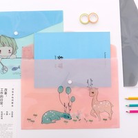 Bolsa de documentos personalizada con botones a presión, carpetas de archivos de sobres para documentos, accesorios estacionarios