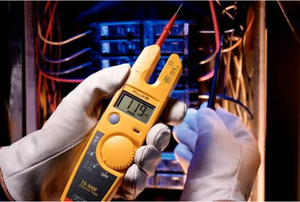 Multímetro detector de corriente de continuidad Fluke T5-1000 con apertura de 12.9mm, medidor de corriente IV 600V CATIII 1000V - Product Image 2