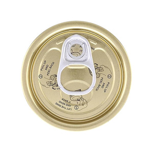 Tapa de hojalata de fácil apertura 502 para latas de conservas para mascotas con tapa de fácil apertura tapas de hojalata Eoe bonitas cubiertas de anillo de extracción de comida de China - Product Image 2