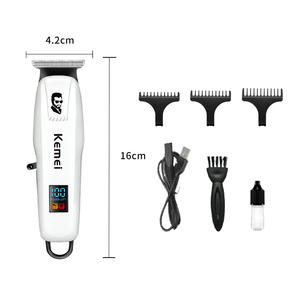 Tondeuse à cheveux professionnelle Kemei Km-Pg232 1200mAh, puissance élevée, acier inoxydable, sans fil, rechargeable, vente en gros - Product Image 2