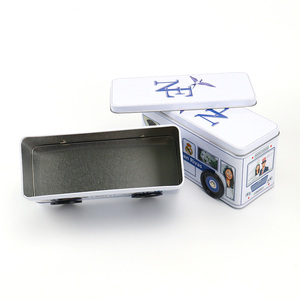 Venta al por mayor creativo personalizado latas de metal <span class=keywords><strong>Rectangular</strong></span> regalo coche caja de embalaje - Product Image 3