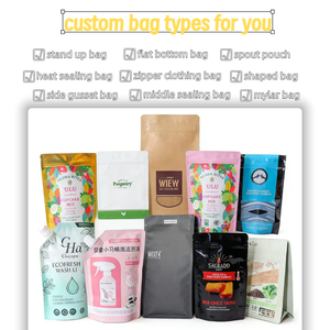 บรรจุภัณฑ์พลาสติกพิมพ์ลายสำหรับผงซักฟอกแบบซองโ<span class=keywords><strong>ด</strong></span>យแพ็คพร้อมซิปล็อคแบบตั้งได้ ปรับแต่งได้ - Product Image 5