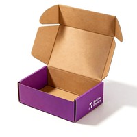 Boîtes en carton ondulé, boîtes d'expédition en papier, boîtes d'emballage pour envoi postal, adaptées aux vêtements, aux chapeaux, aux chemises, boîte d'expédition personnalisée imprimée