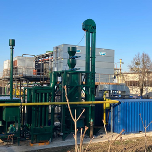Planta de Gasificación de Biomasa de Astillas de Madera/Desechos de Madera Fengyu GDC-200 de 200KW Recién Instalada, Tipo Ascendente Fijo, Certificación ISO CE - Product Image 1
