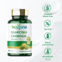 OEM Private Label Garcinia Cambogia 3000mg Gestandaardiseerd Extract Snelle levering voor veganistische capsules Non-GMO Glutenvrij Kruidenmiddel voor volwassenen