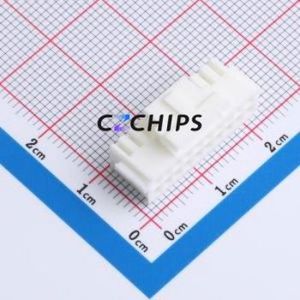 HC-PHB-2*10Y-05 Housing (Wire-to-Board / Wire-to-Wire) P=2mm Connector 2x10P 2mm 2mm 2 - Product Image 1