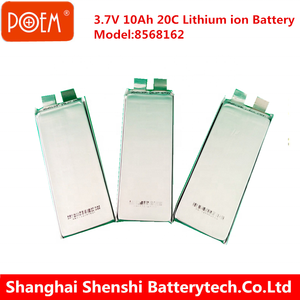 Batterie cellulaire <span class=keywords><strong>Poem</strong></span> 10ah 10c 15c 20c 3.7v 10000mah Li-ion polymère 10ah - Product Image 1