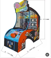 Prix d'usine à pièces Simulateur d'arcade de billet de disque ultime Machine de jeu de lancer de rachat de carnaval en bois adaptée aux enfants