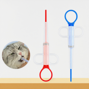 Eco-Friendly <strong>Plastic</strong> Pet Medicine Feeder Water/Milk Medication <strong>Bowl</strong> for Kittens/Cats/<strong>Dogs</strong> Household Syringe Compatible - Product Image 6