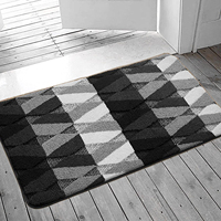 Tapis de sol absorbant antidérapant, tapis de porte à profil bas, paillasson d'entrée intérieur