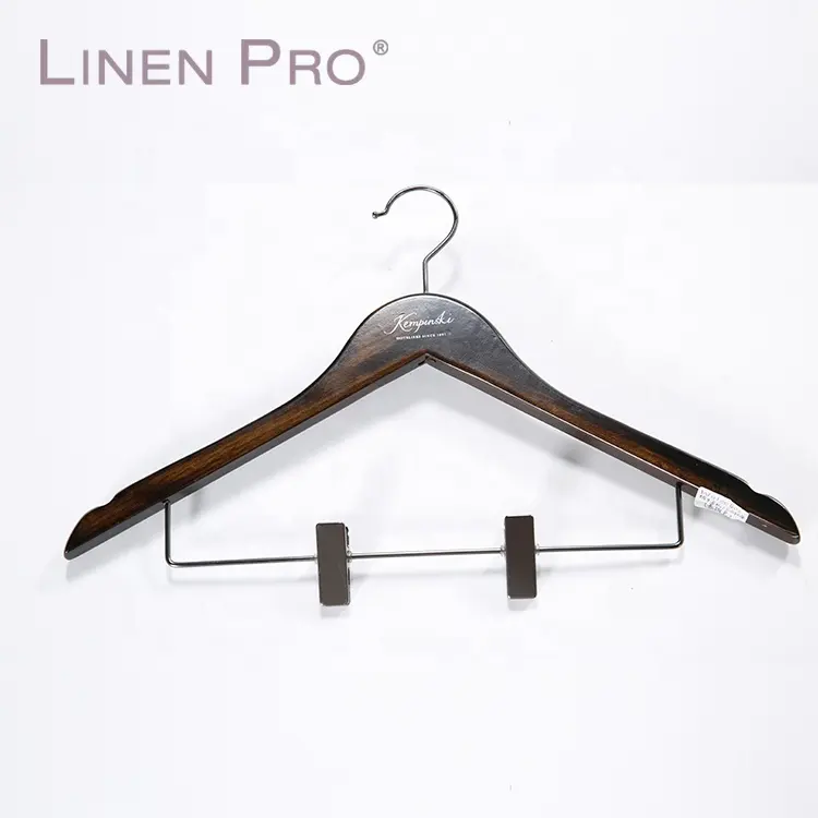 New Design Oem Logo Adjustable Plastic Coat Clothing Hanger With Clip