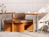 Ensemble table et chaises de salle à manger en acier inoxydable commercial et bois massif, écologique, pour café/thé au lait/dessert/gâteau