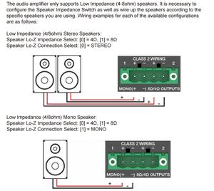 Bộ khuếch đại âm thanh 2x15W lớp D với đầu vào Dante và Line/Mic (4/8ohm) Dante 2x2 và đầu vào/đầu ra âm thanh aes67 - Product Image 5