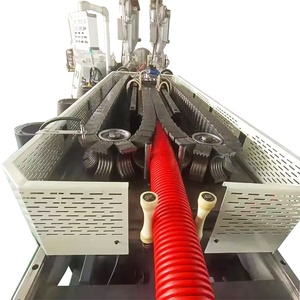 Machine d'extrusion de tuyaux ondulés à double paroi contrôlée par PLC ZhongSu / Ligne de production de tuyaux PE/PP/PVC pour contacteurs - Product Image 3