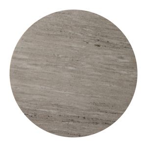 Tavolino con Base in Metallo Scultoreo e Piano in Marmo, Design Moderno per Soggiorno o Camera da Letto - Product Image 4