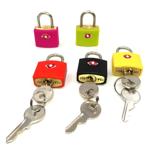 FEIHUAN USINE meilleur <span class=keywords><strong>prix</strong></span> <span class=keywords><strong>TSA</strong></span> 25mm ABS couverture petit bagage <span class=keywords><strong>cadenas</strong></span> laiton <span class=keywords><strong>Tsa</strong></span> serrure - Product Image 2